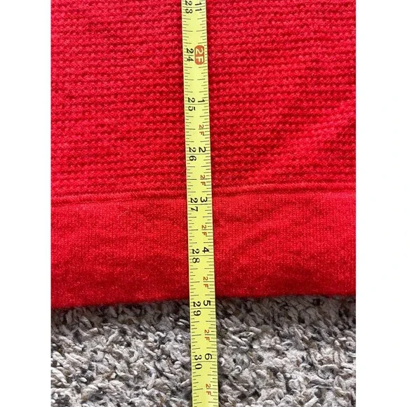 Tommy Bahama 1/4 Zip Pullover Mens XL 100% Cashmere Reddish- Orange - Picture 6 of 12